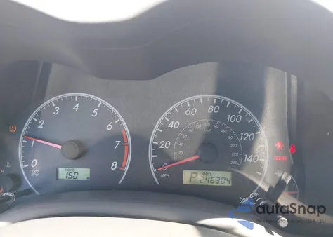 2010 Toyota Corolla Le z USA, uszkodzony, nr VIN 2T1BU4EE4AC387751